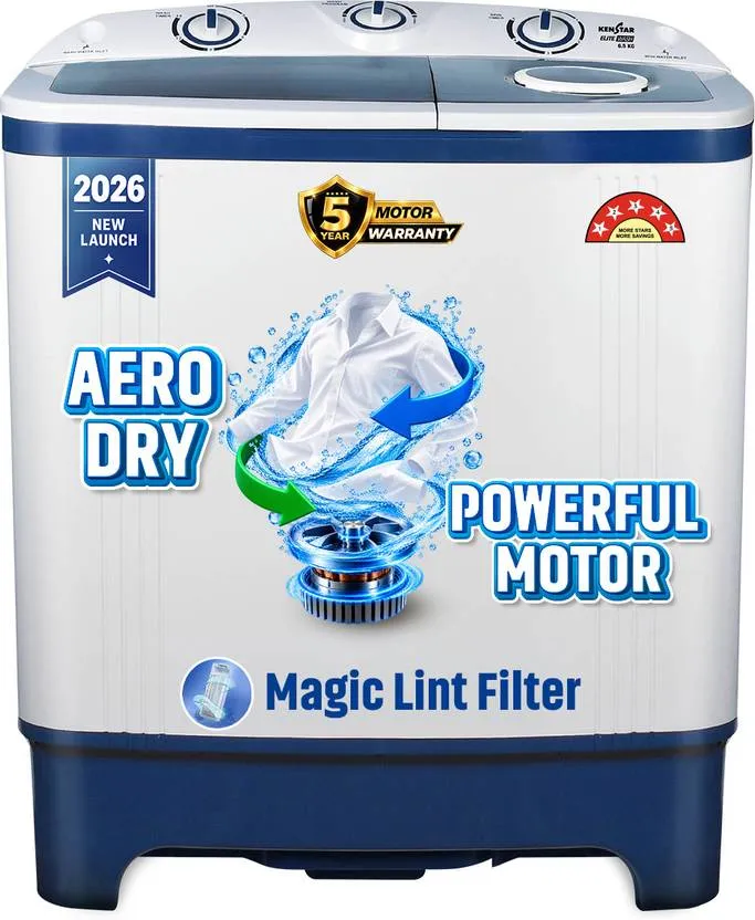 Kenstar 6.5 kg 5Star Rated Semi Automatic Washing Machine Review in Malayalam: കുറഞ്ഞ ചിലവിൽ മികച്ച പെർഫോമൻസ്